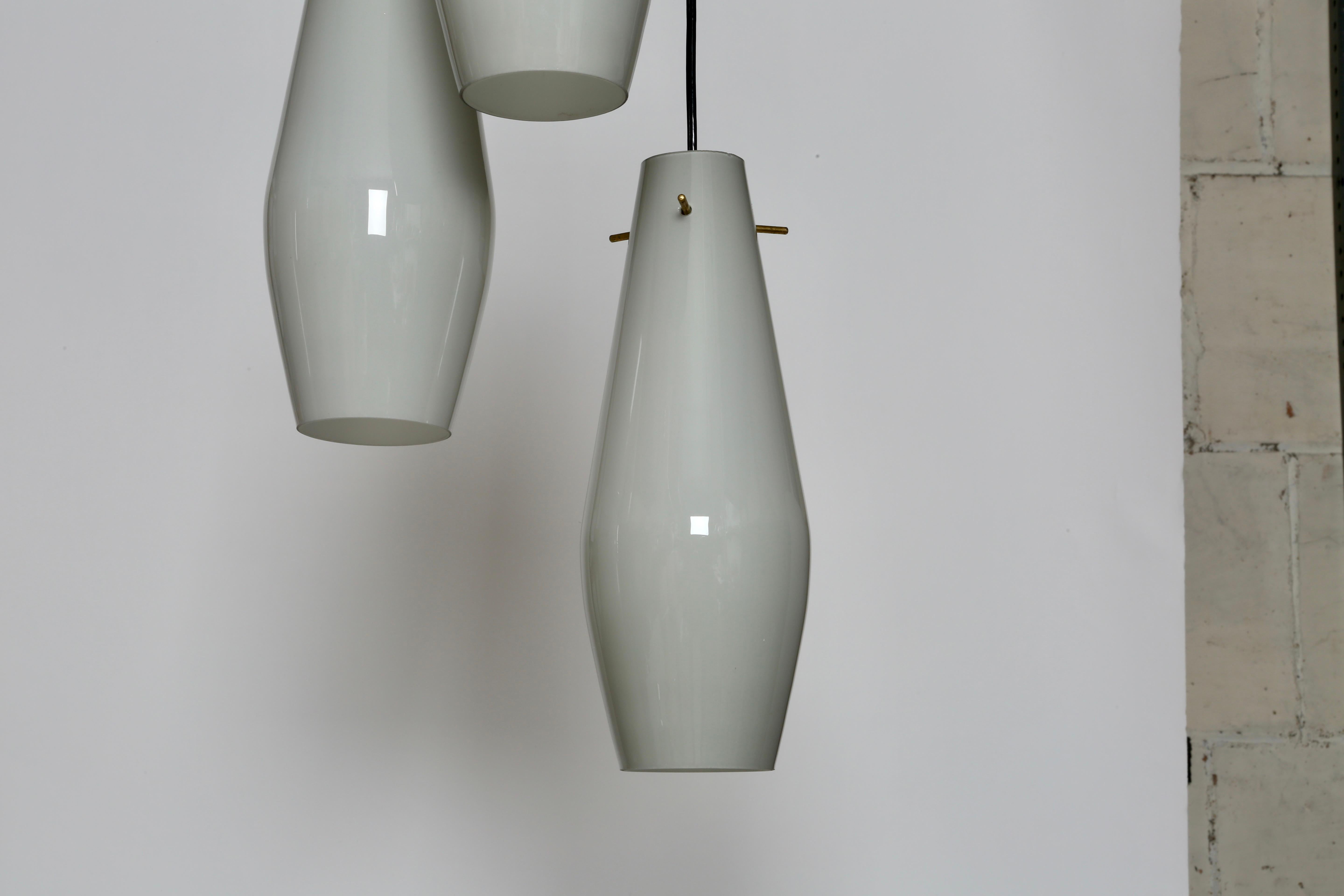 Vistosi Murano glass ceiling suspensions For Sale 4
