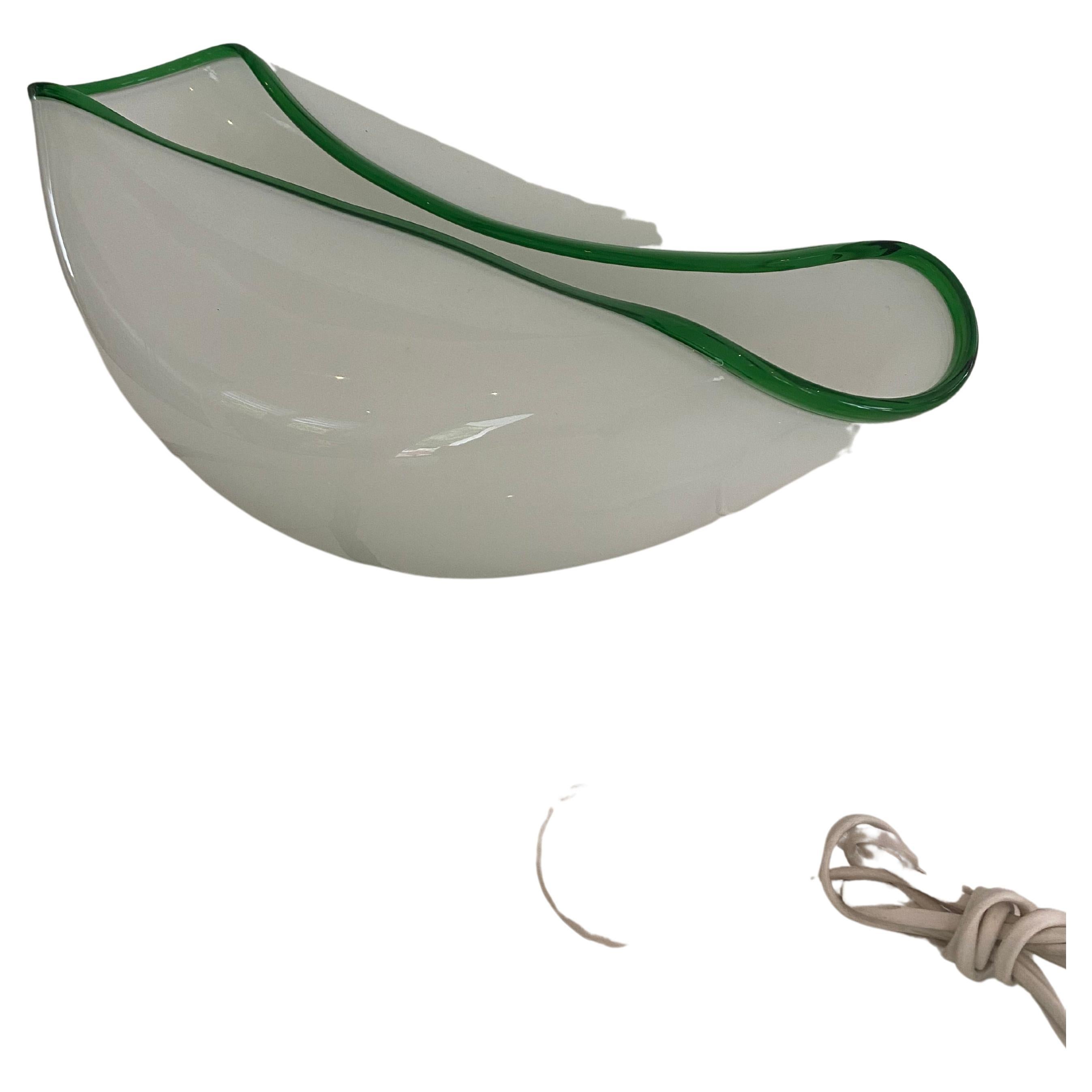 Vistosi Murano Glass Italie lampes de table Orsera sculpturales biomorphiques du milieu du siècle dernier en vente