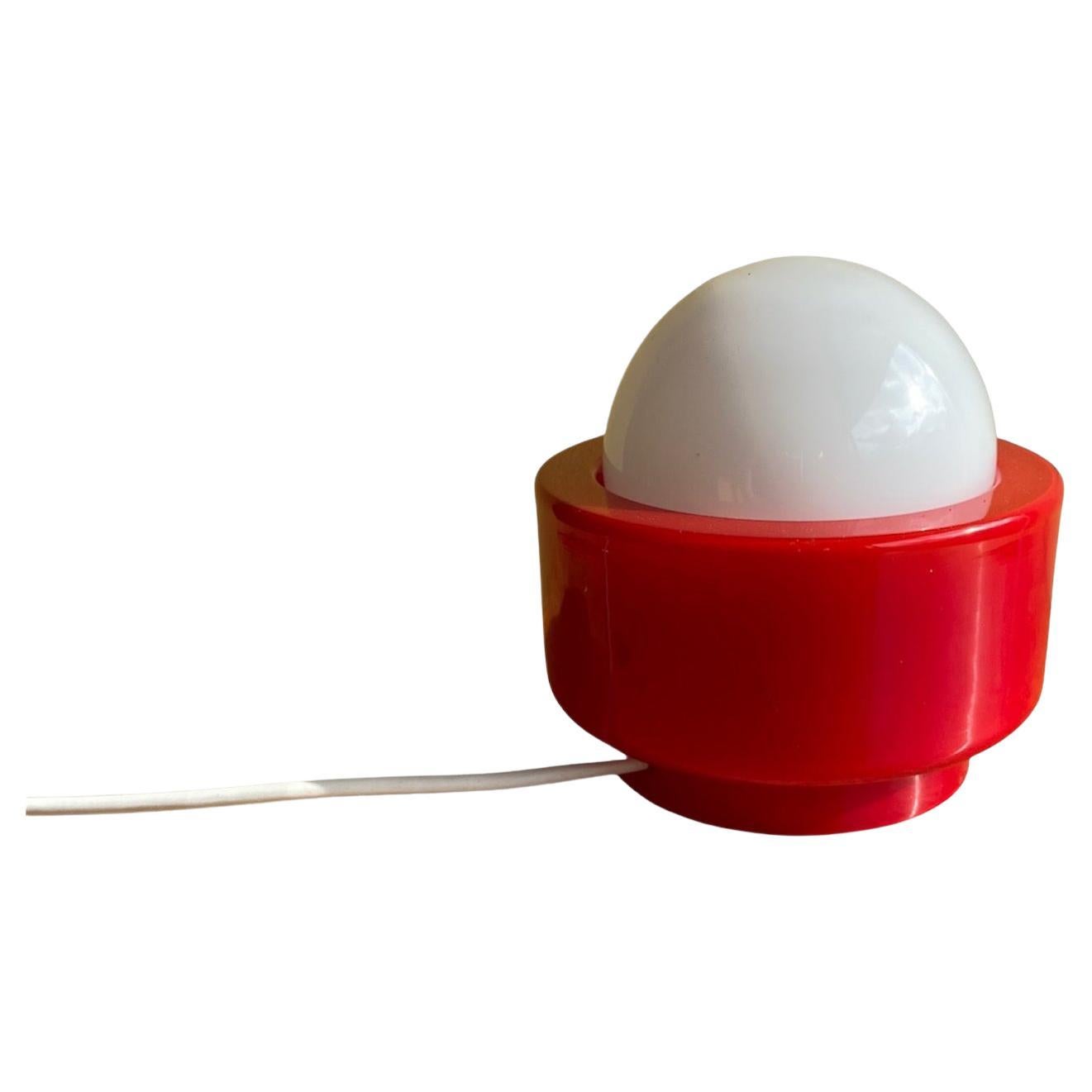 Murano glass table lamp, by Vistosi