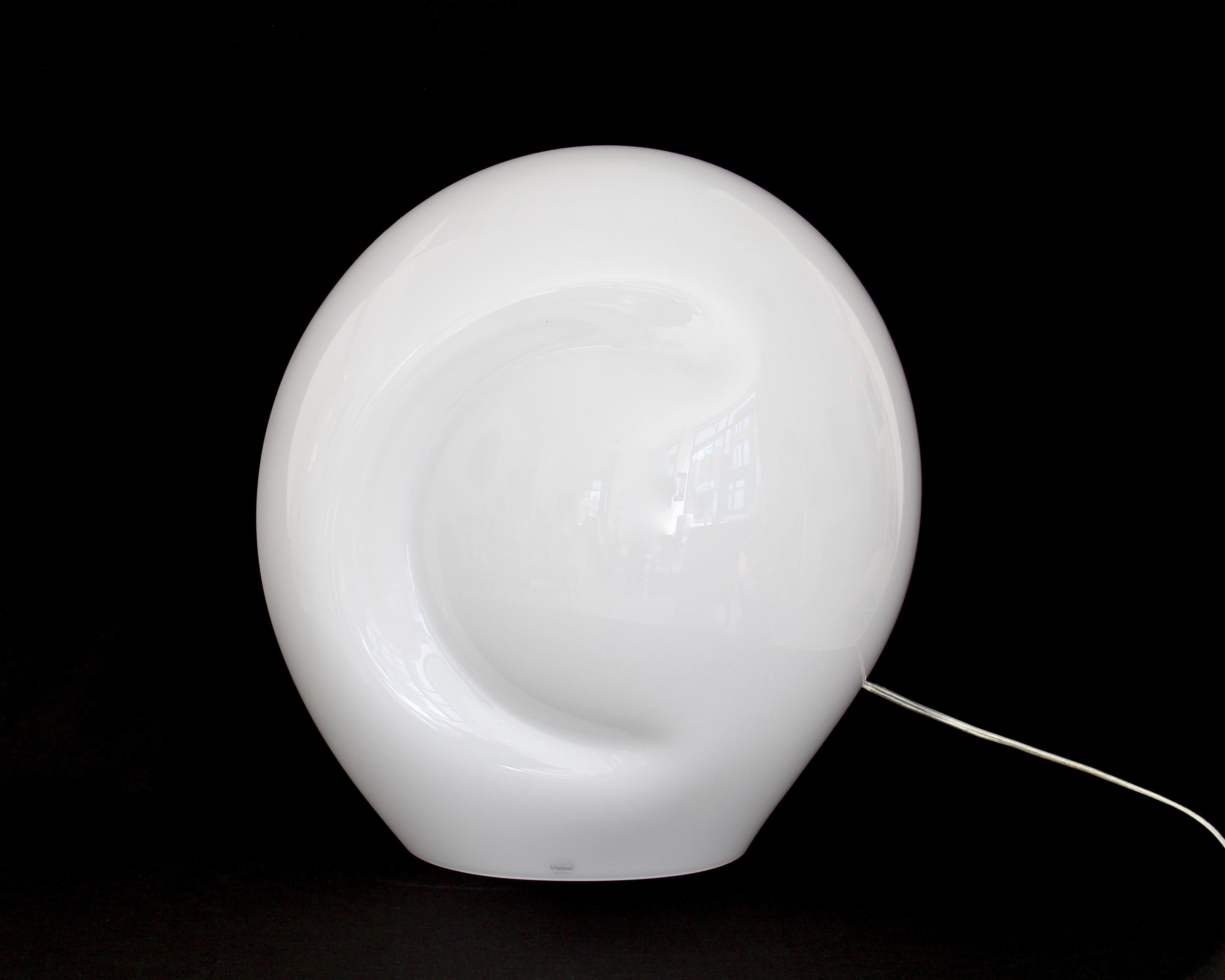 Vistosi Murano Glass Table or Floor Lamp Model Munega Monumental Size 3