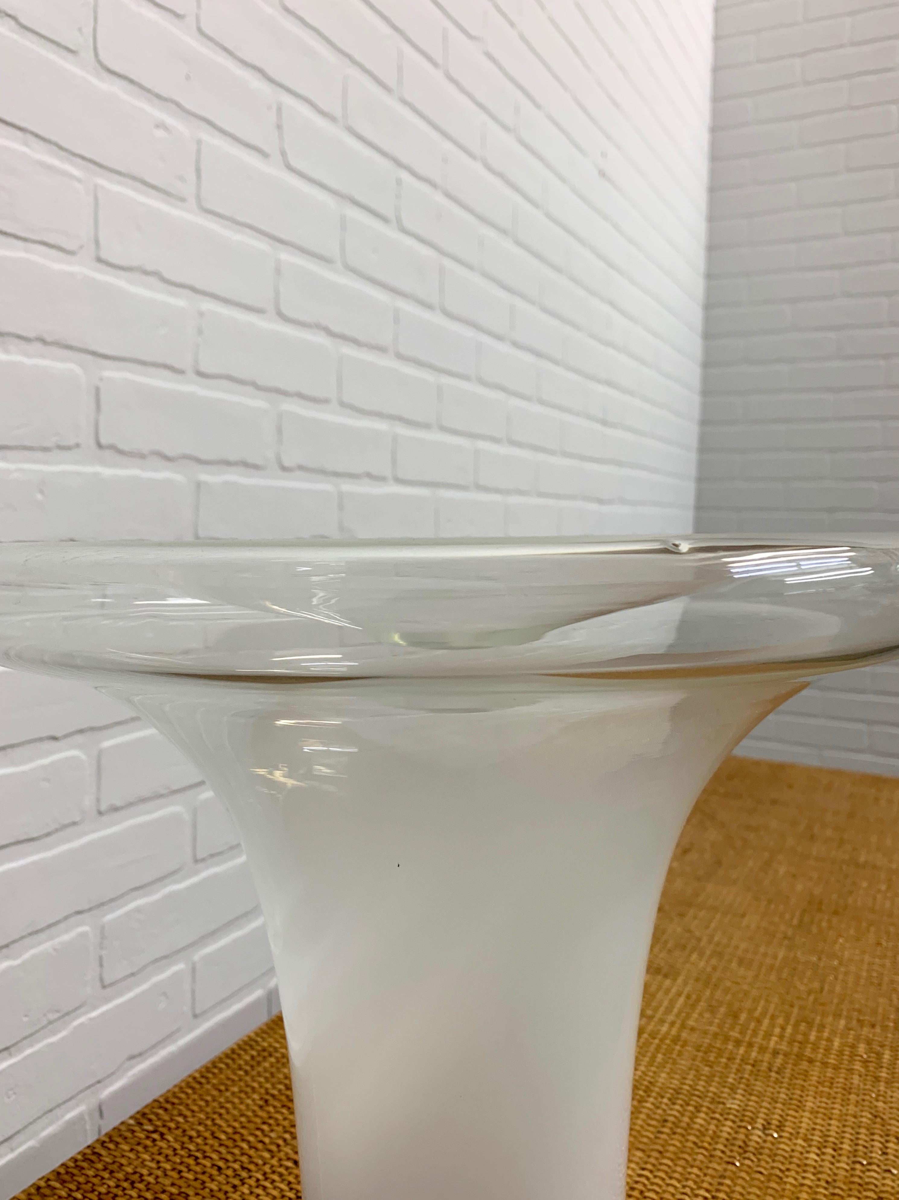  Angelo Mangiarotti Lesbo Table Lamp for Artemide Italian Blown Glass 1960s 2