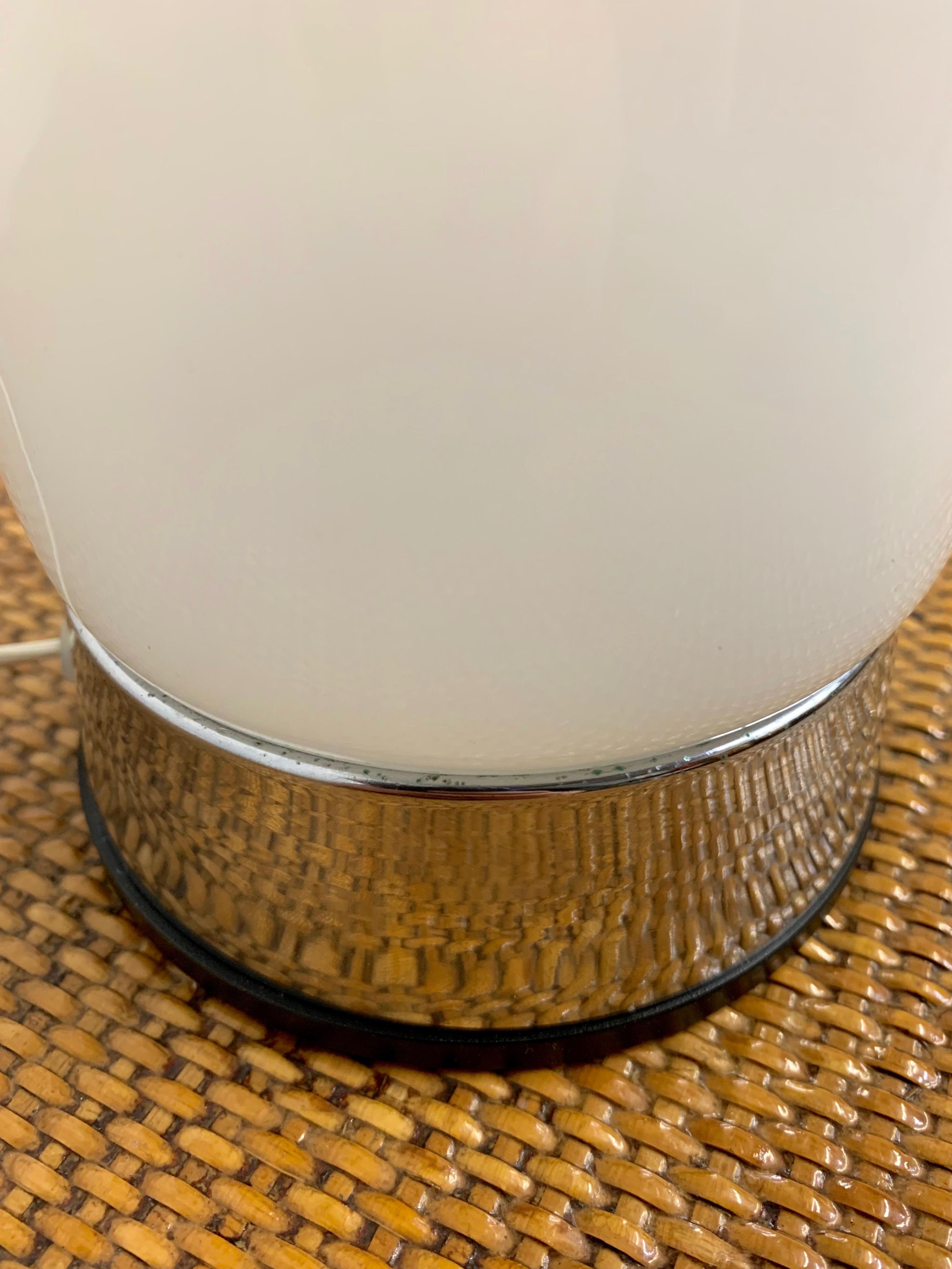  Angelo Mangiarotti Lesbo Table Lamp for Artemide Italian Blown Glass 1960s 3