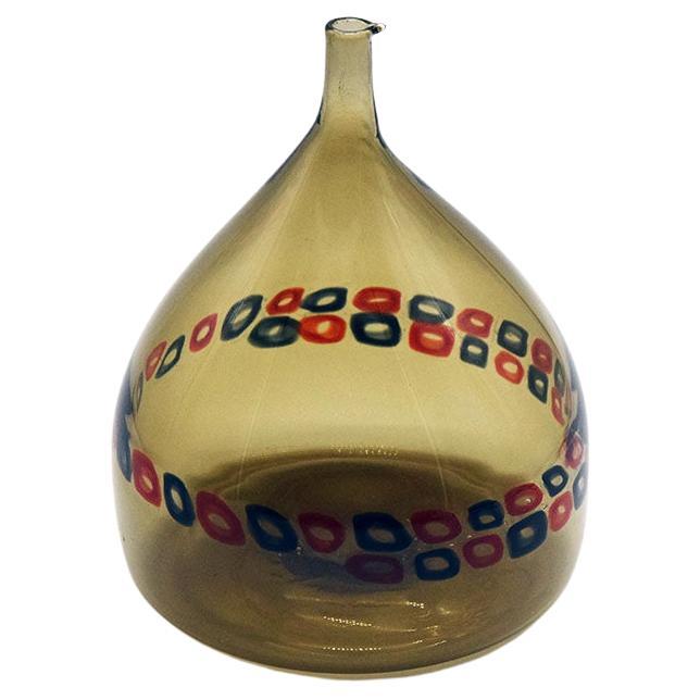 Vistosi Murano-Vase, Entwurf von Peter Pelzel und Alessandro Pianon, 1960er Jahre