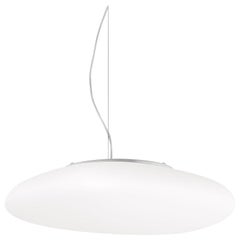 Vistosi Neochic Large Pendant Light in White by Chiaramonte and Marin
