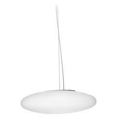 Lampe à suspension Vistosi Neochic G en verre satiné blanc par Chiaramonte & Marin