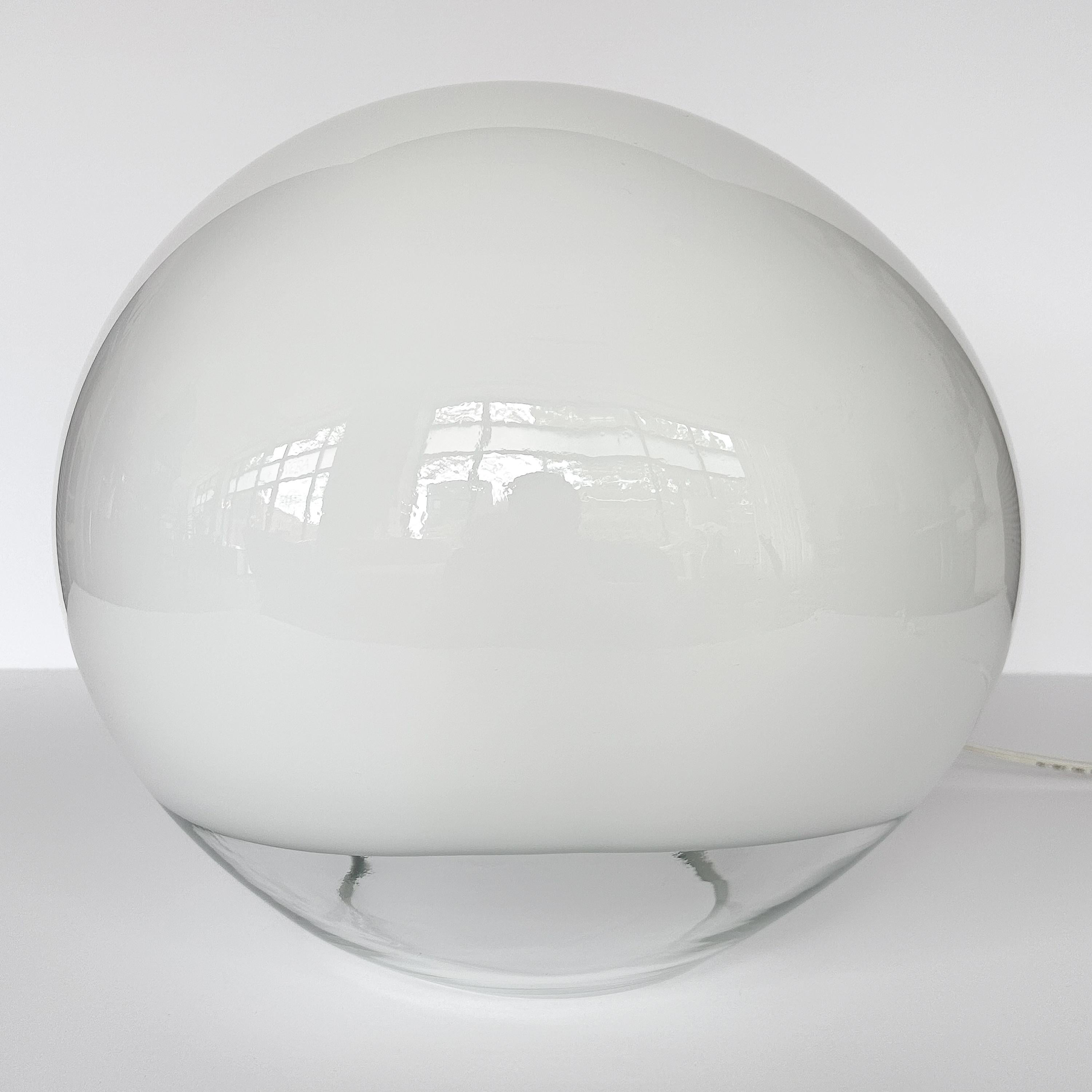 Blown Glass Vistosi Nessa Table Lamp Model L283 by Gino Vistosi