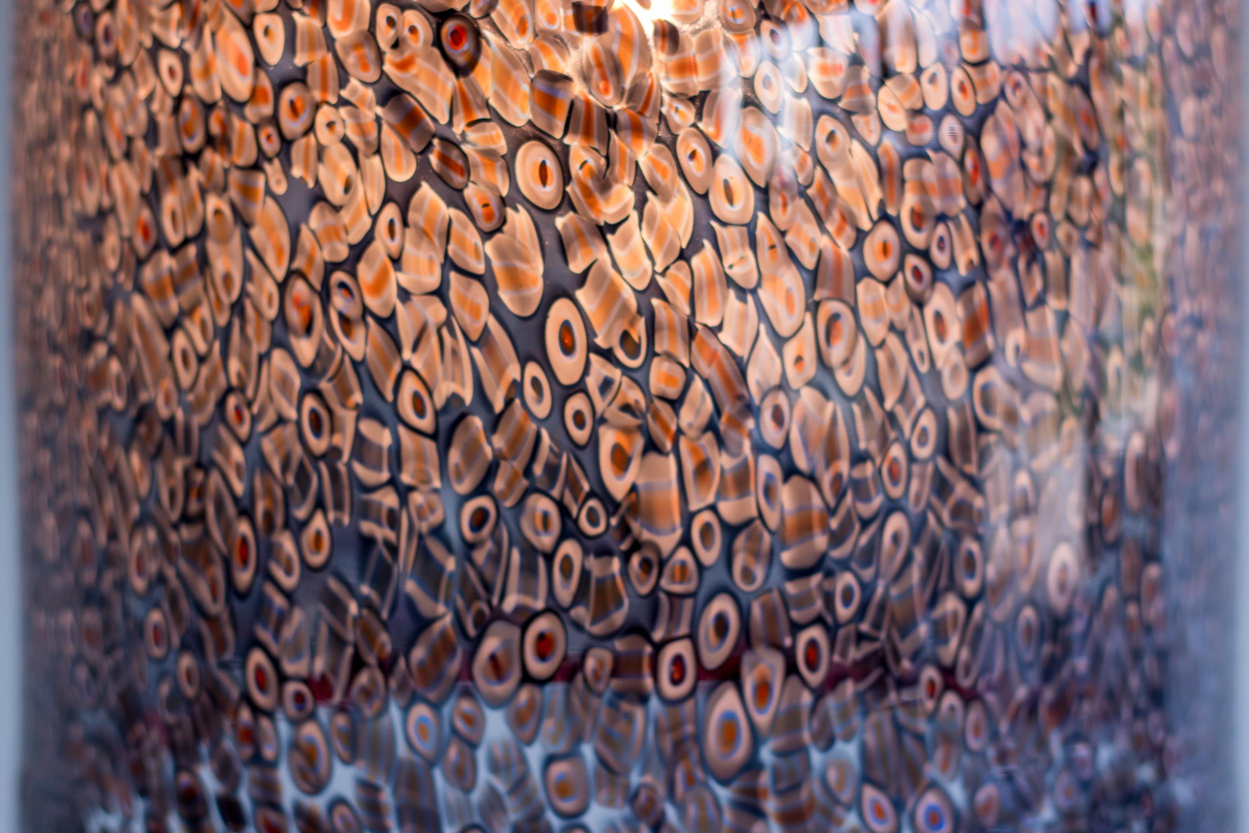Vistosi Neverino Murano Glass Pendant by Gae Aulenti In Good Condition For Sale In Dronten, NL