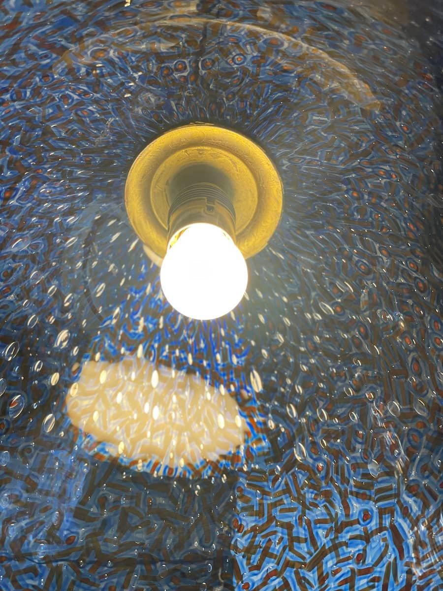 Vistosi Neverrino chandelier, design Gae Aulenti 1960 in vendita 5