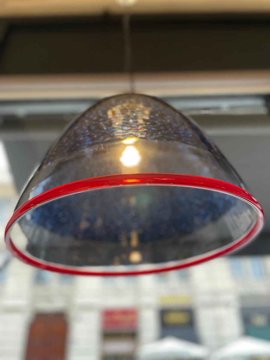 Vistosi Neverrino chandelier, design Gae Aulenti 1960 in vendita 1