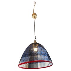Vistosi Neverrino chandelier, design Gae Aulenti 1960