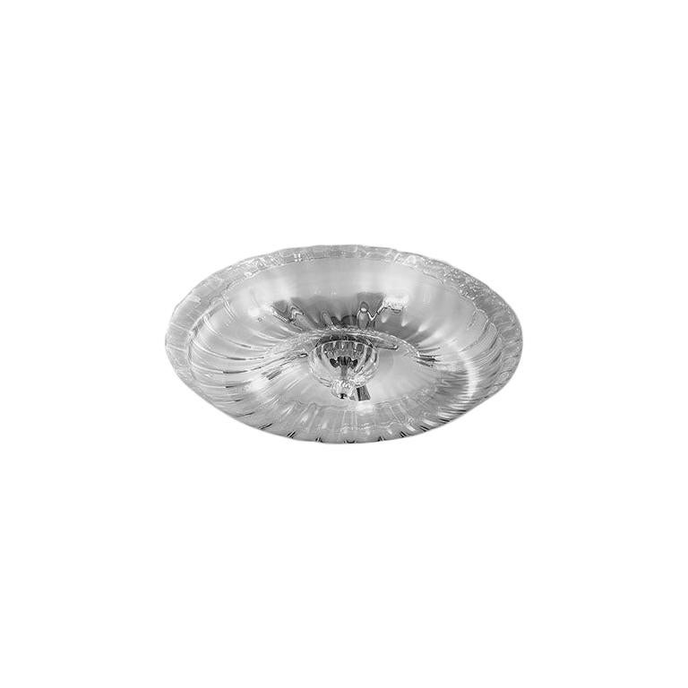 For Sale: Clear (Crystal and Stripped Glass) Vistosi Novecento PL Ceiling Light by Romani Saccani Architetti Associati