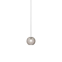 Vistosi Pendant Light in Smoky Striped Glass
