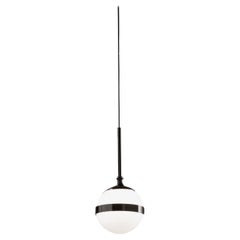 Vistosi Peggy SP Pendant Light in White and Black by Hangar Design Group