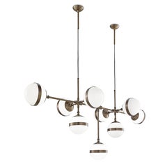 Vistosi Peggy SP9 Pendant Light in Bronze by Hangar Design Group