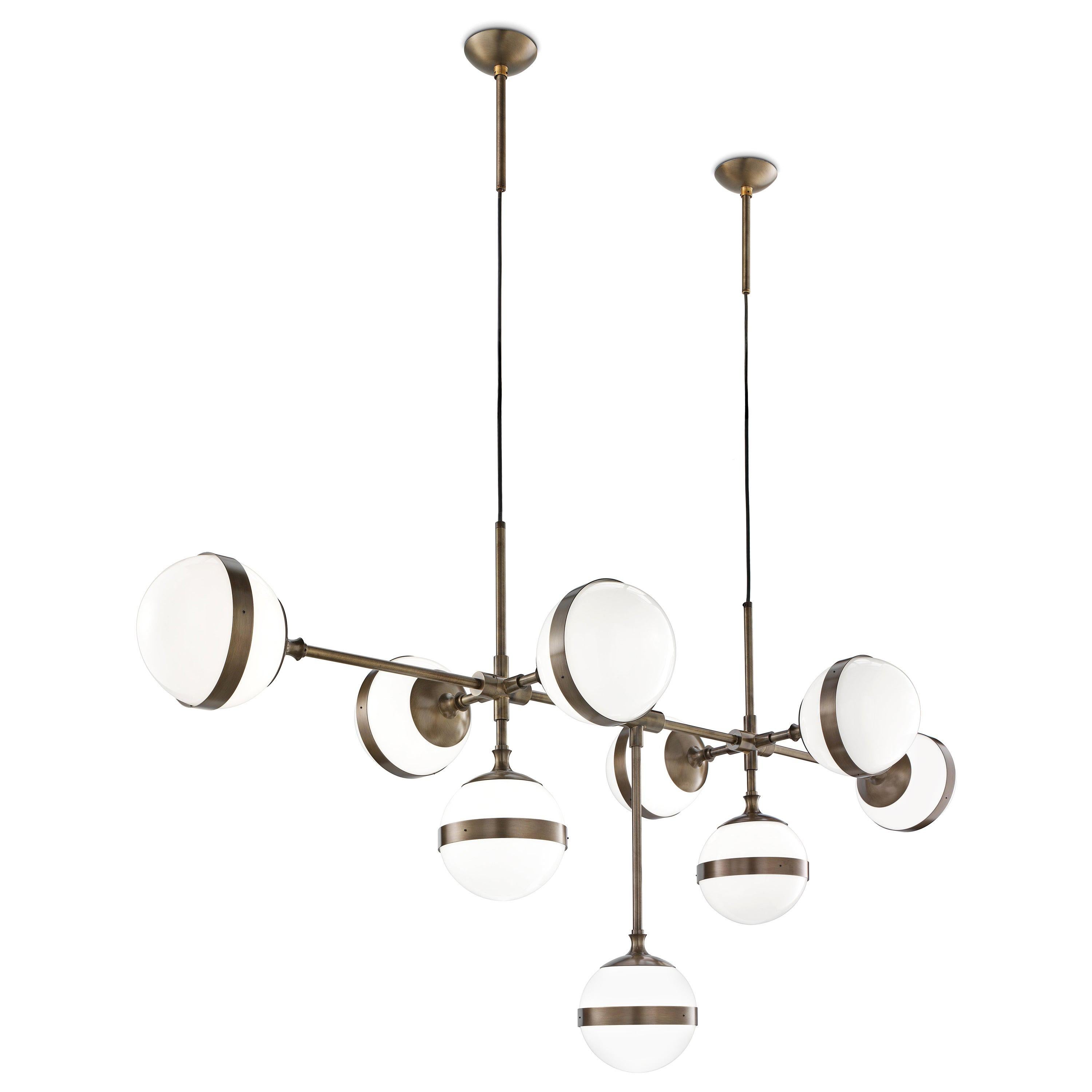 Lampe à suspension Vistosi Peggy SP9 en bronze par Hangar Design Group en vente