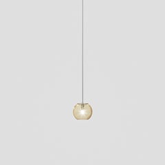 Vistosi Pendant Light in Smoky Striped Glass