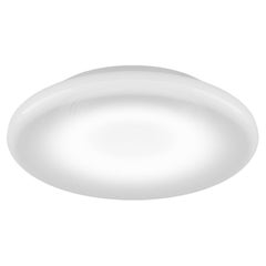 Vistosi Pod Flush/ Sconce Light P en verre blanc brillant par Babled & Co.