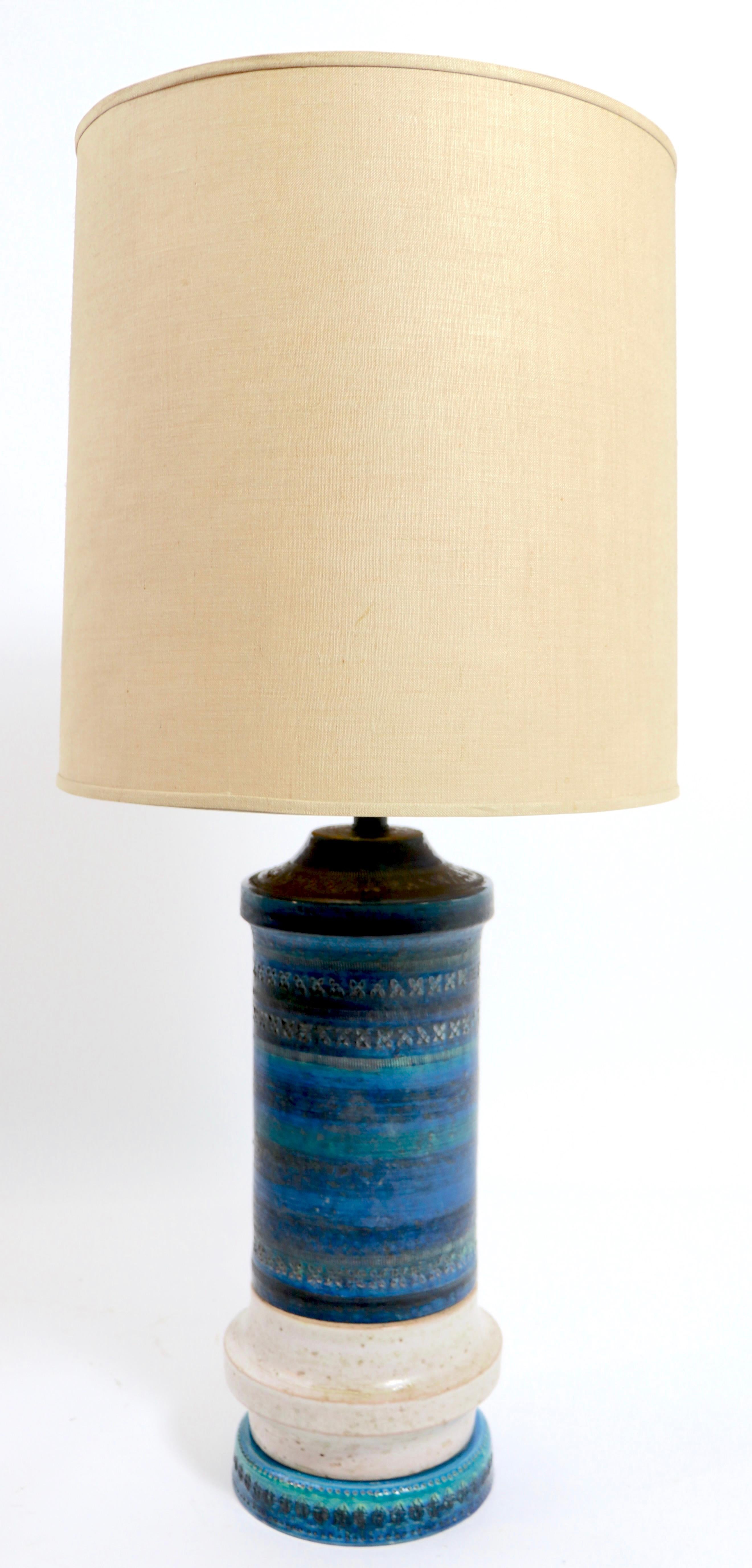 Vistosi Rimini Blue Londi Lamp for Raymor For Sale 2