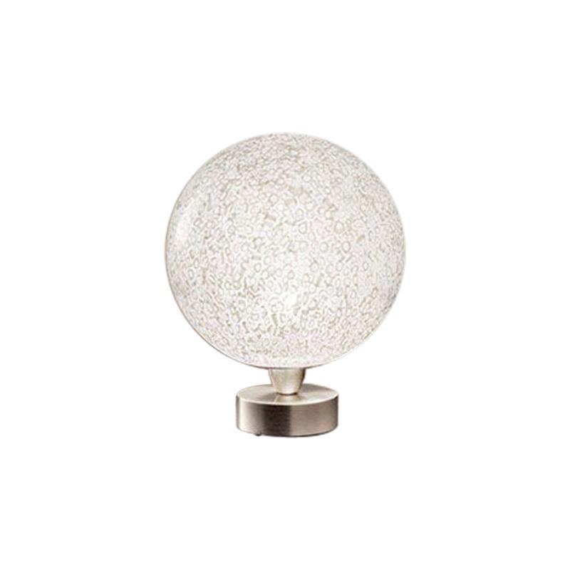 Vistosi Rina LT 16 Lampe de table en blanc Murrina de Barbara Maggiolo en vente