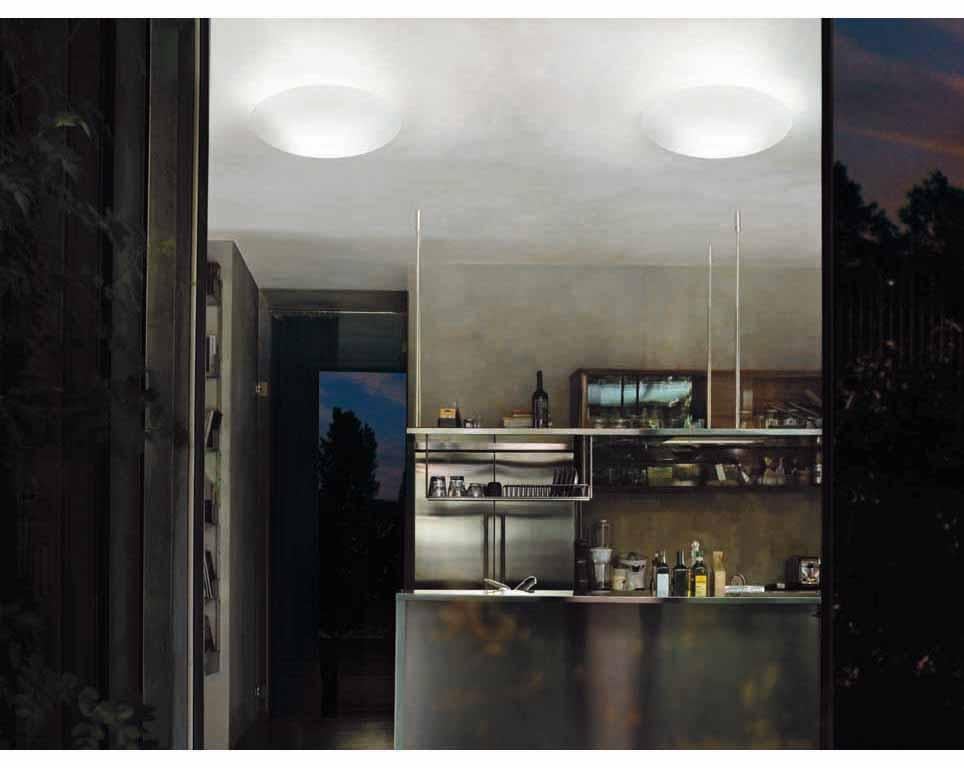 Vistosi Saba Einbaubeleuchtung in Weiß von Studio Tecnico Veteria (Moderne) im Angebot