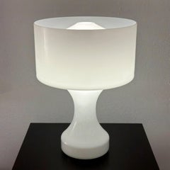 Vistosi Sebenica Hand Blown Glass Table Lamp by Enrico Capuzzo, ca 1960s