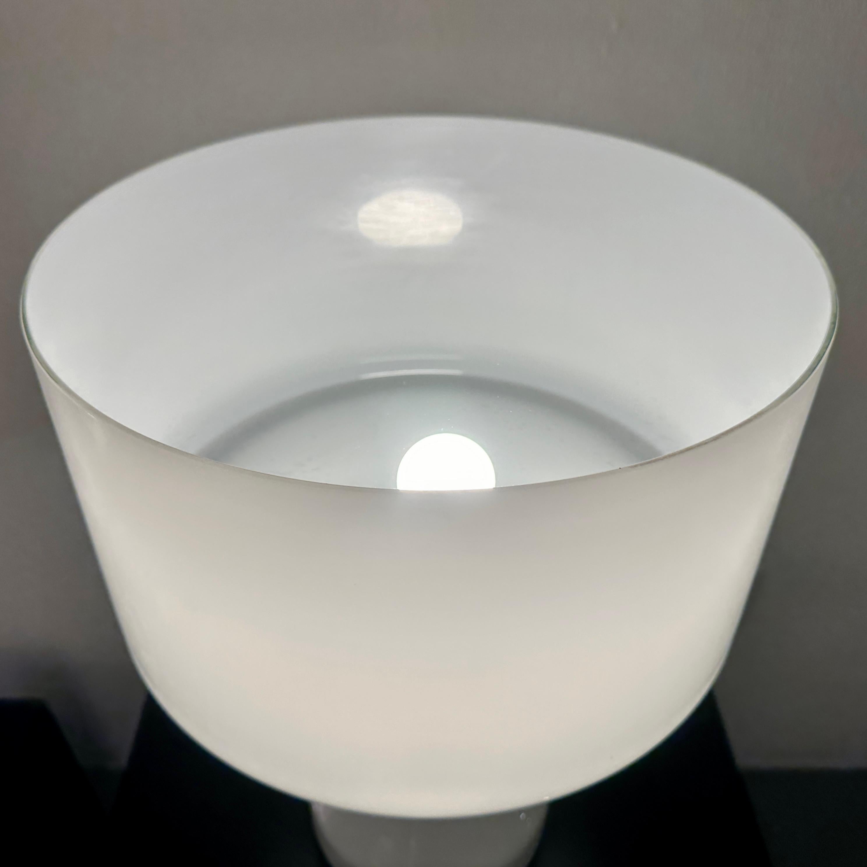 Vistosi Sebenica Hand Blown Glass Table Lamp by Enrico Capuzzo, ca 1960s 1