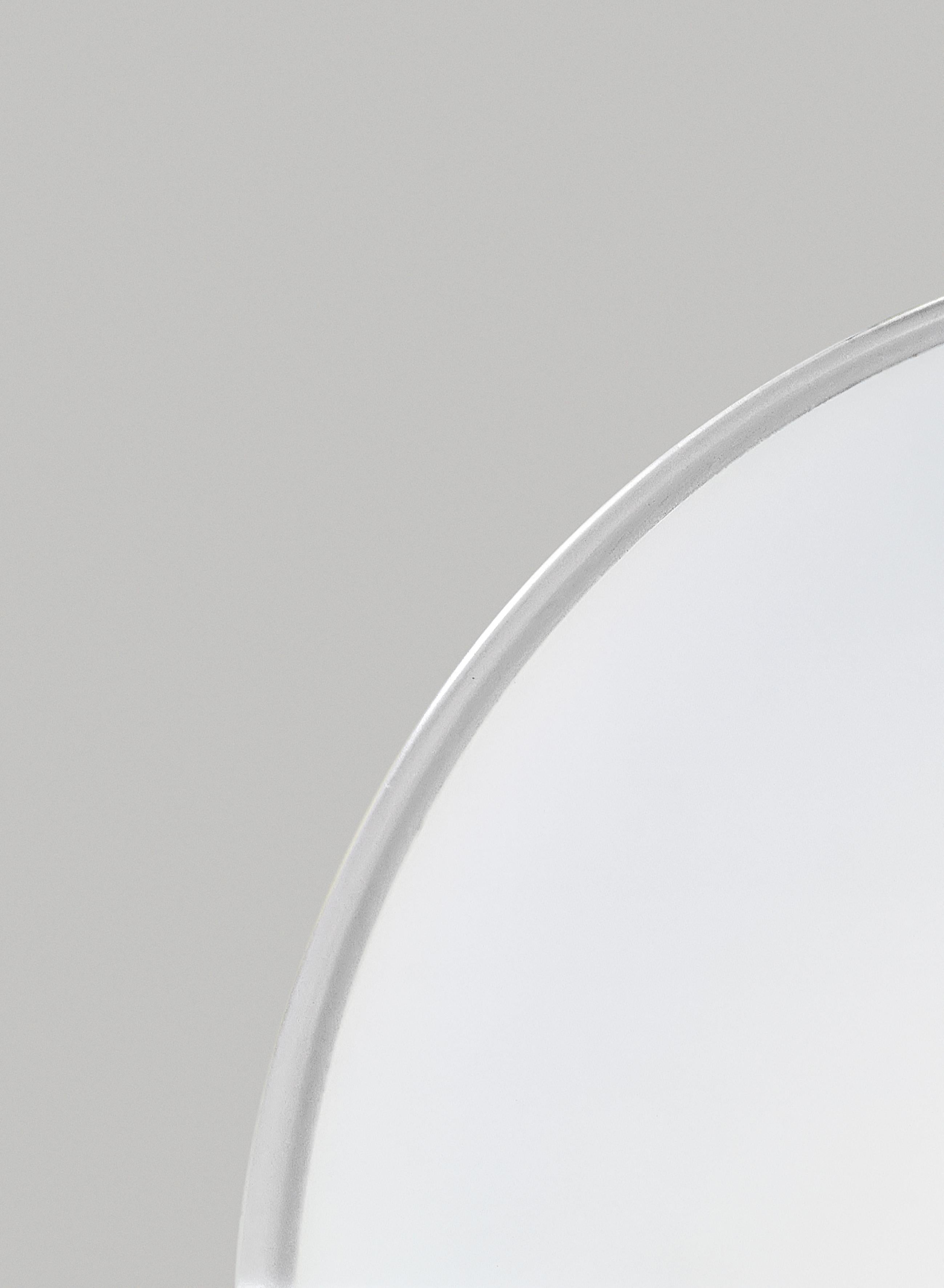 Vistosi Aurora Einbaubeleuchtung/Wandleuchter aus weißem Kristallglas (Italienisch) im Angebot