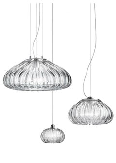 Lámpara de suspensión LED Diamante Pequeña Vistosi de Barbara Maggiolo