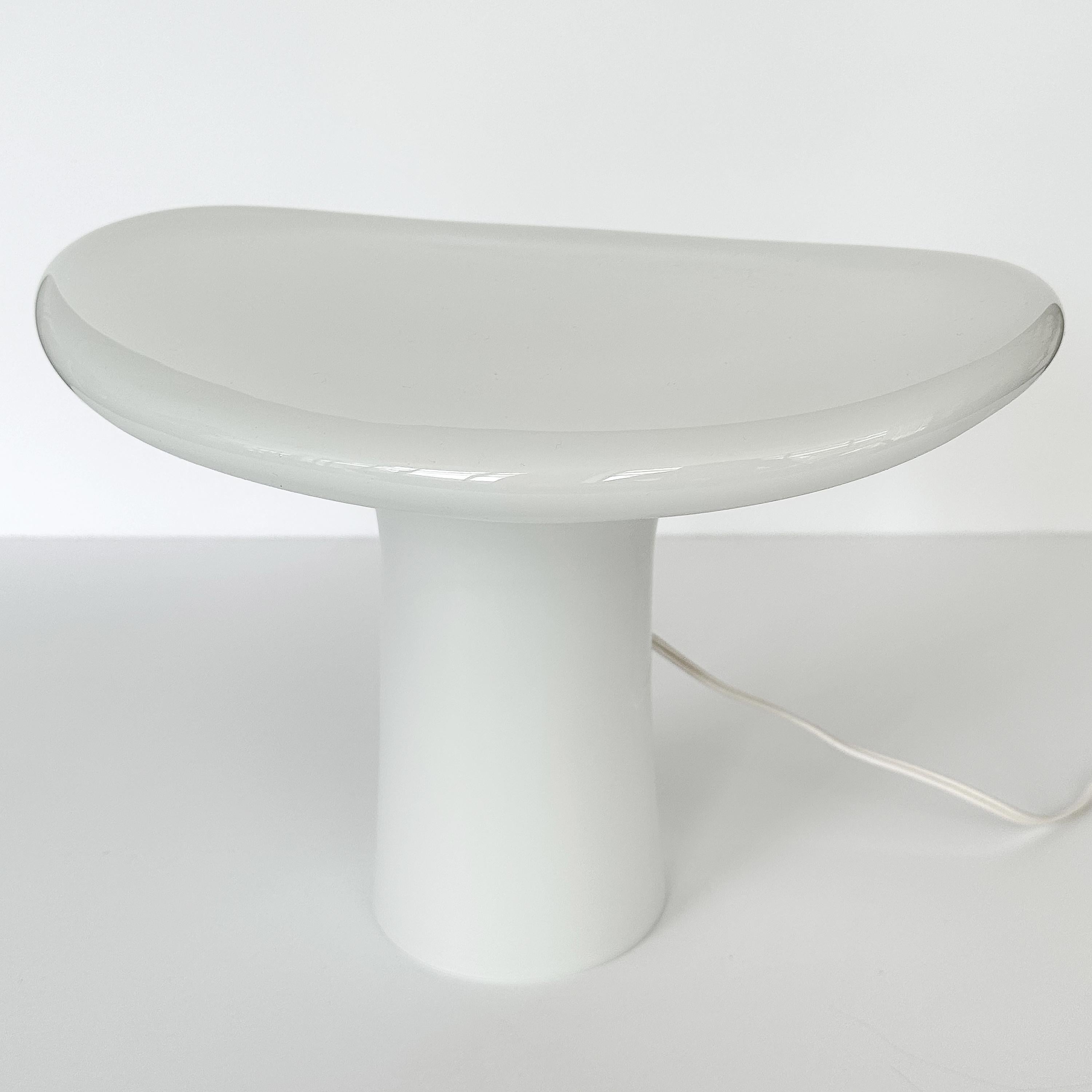 Mid-20th Century Vistosi Small Mushroom Table Lamp by Gino Vistosi