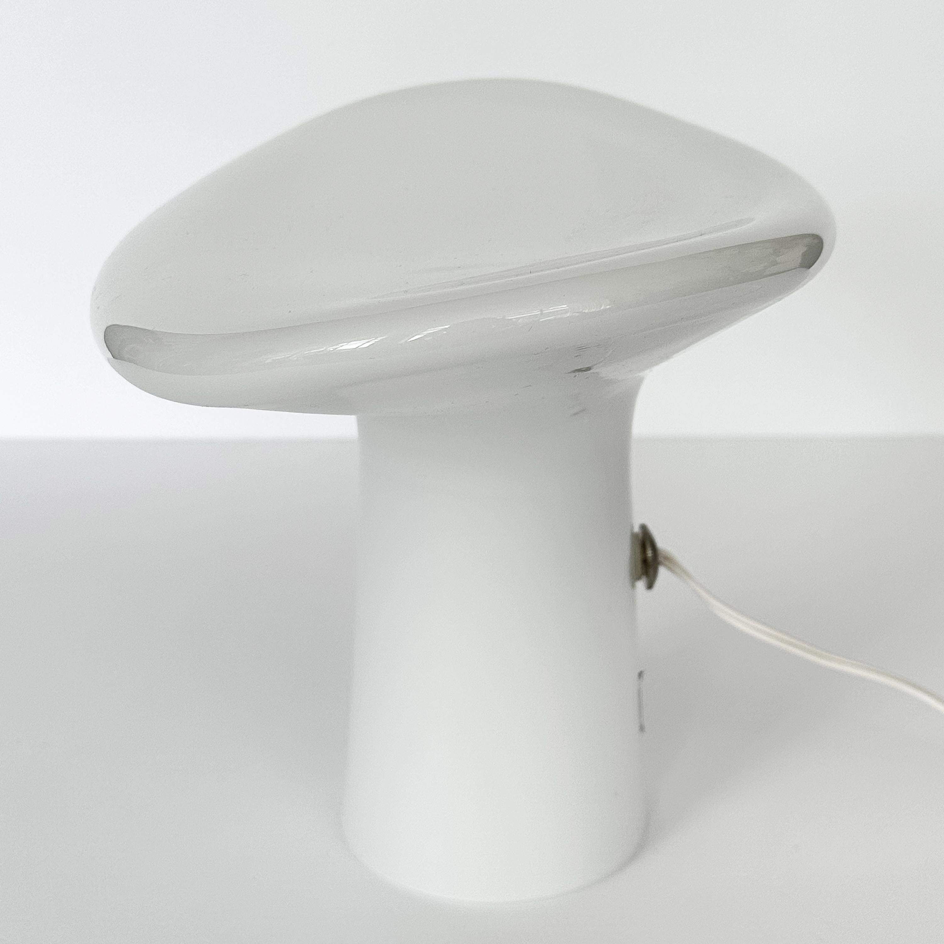 Blown Glass Vistosi Small Mushroom Table Lamp by Gino Vistosi