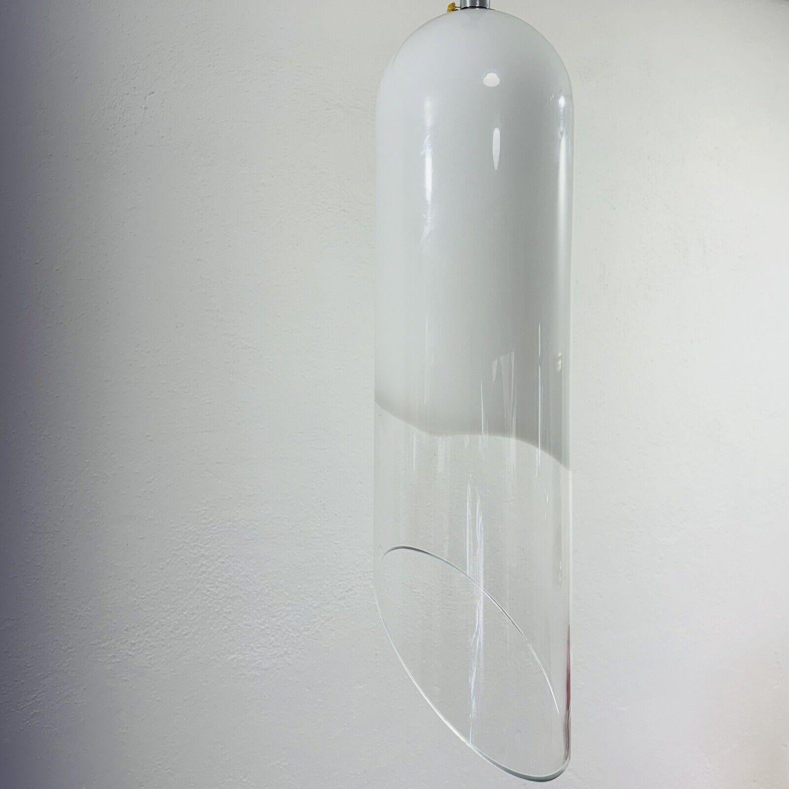 Italian Vistosi Suspension Lamp Lampe a Suspension Very Rare For Sale