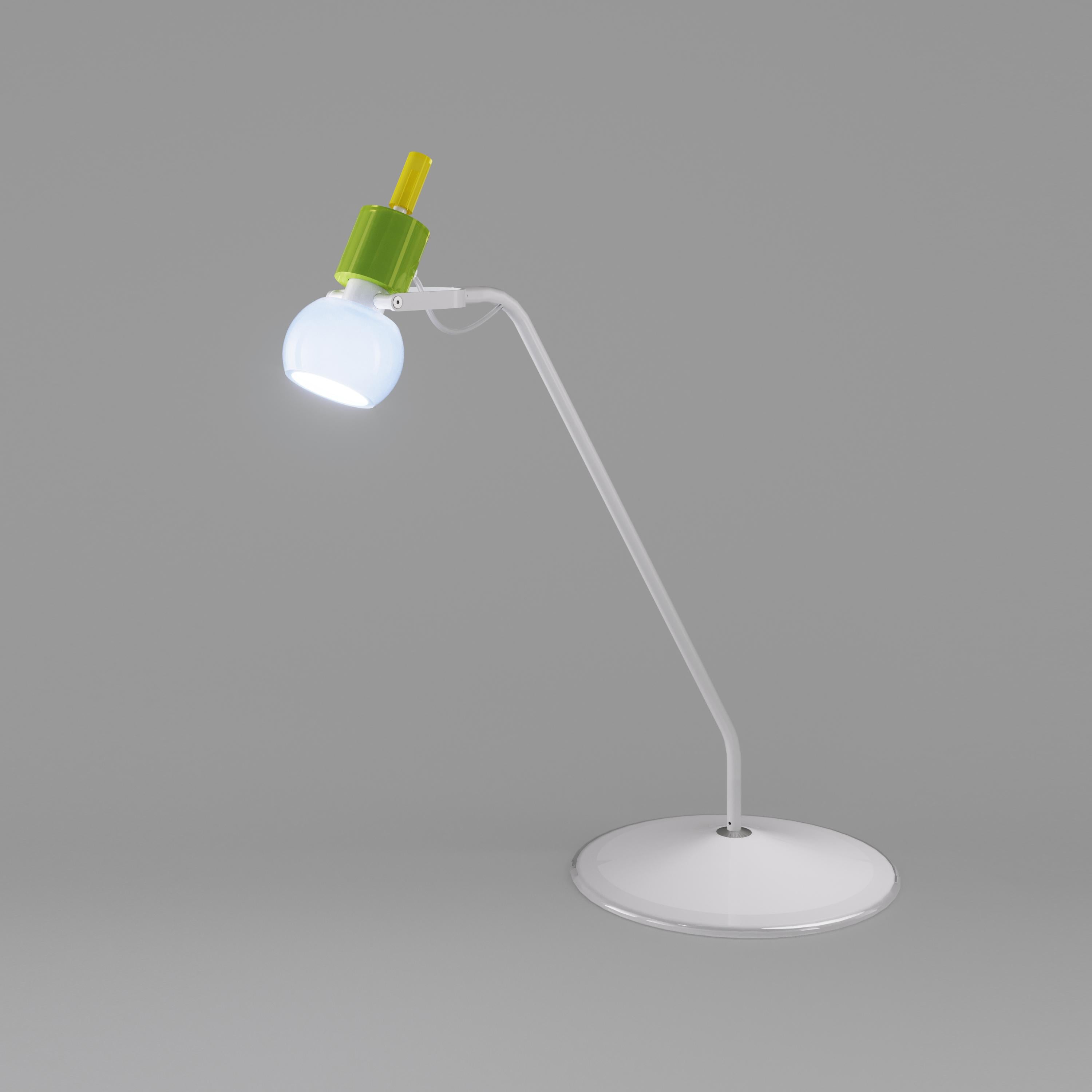 Contemporary Vistosi Table Lamp in Multi-Color Glass For Sale