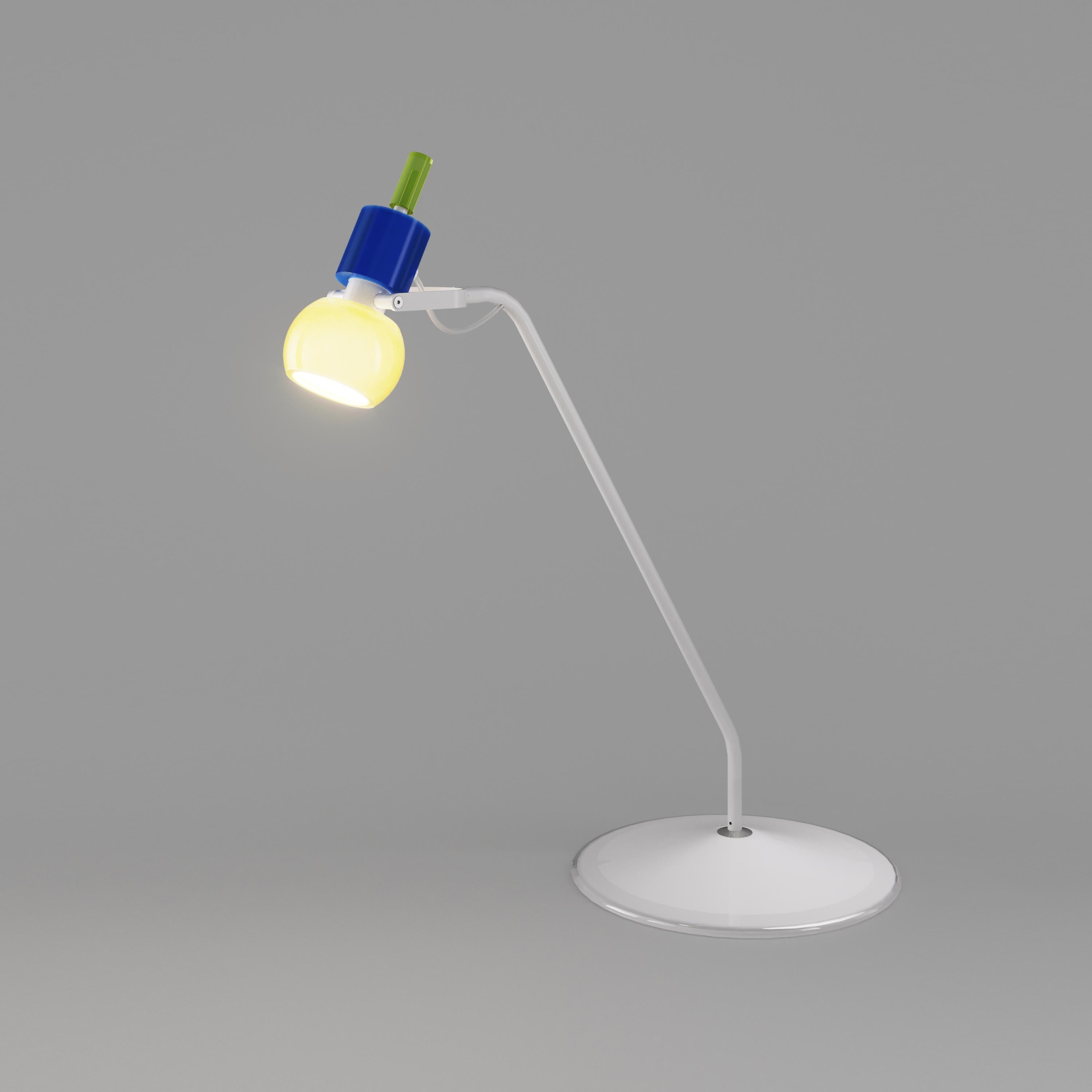 Vistosi Table Lamp in Multi-Color Glass For Sale 1