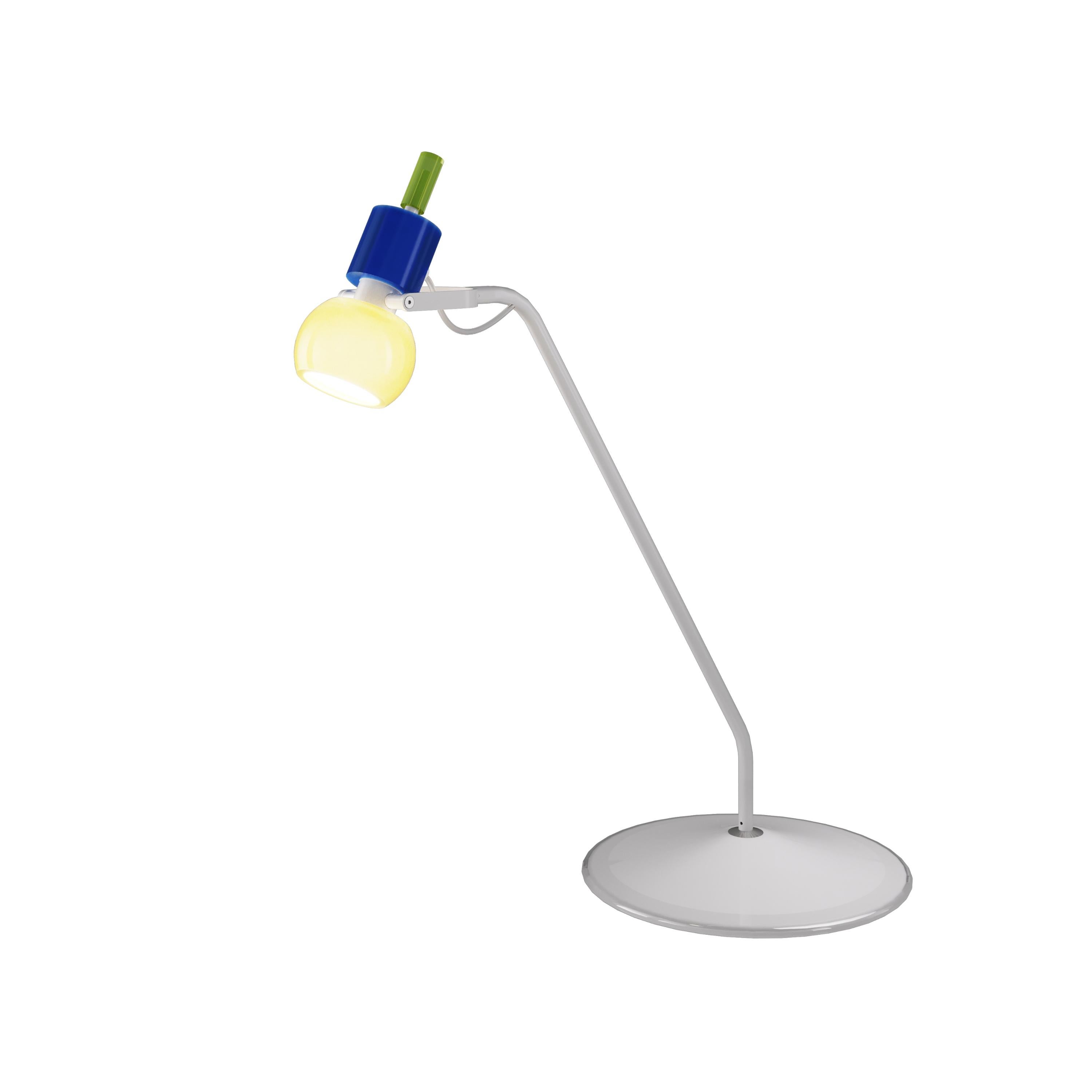 Vistosi-Tischlampe aus mehrfarbigem Glas im Angebot 2