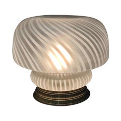 Vistosi Table Lamp with Glass Murano, Italy, 1970