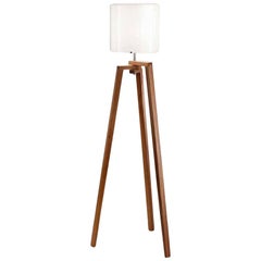 Lampadaire Vistosi Trepai blanc en blanc par Favaretto & Partner