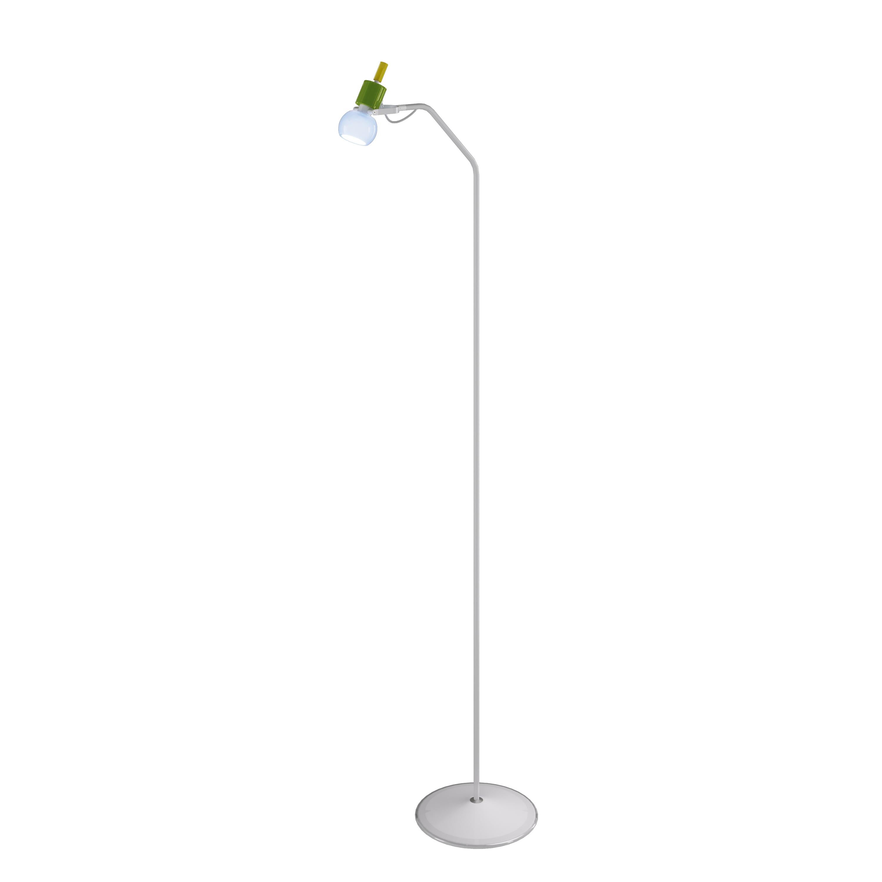 Contemporary Vistosi Floor Lamp in Multi-Color Glass For Sale