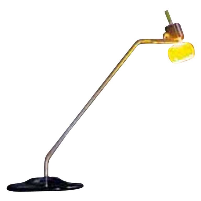 Vistosi Table Lamp in Multi-Color Glass For Sale
