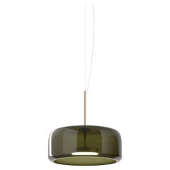Grande lampe à suspension Vistosi en vert