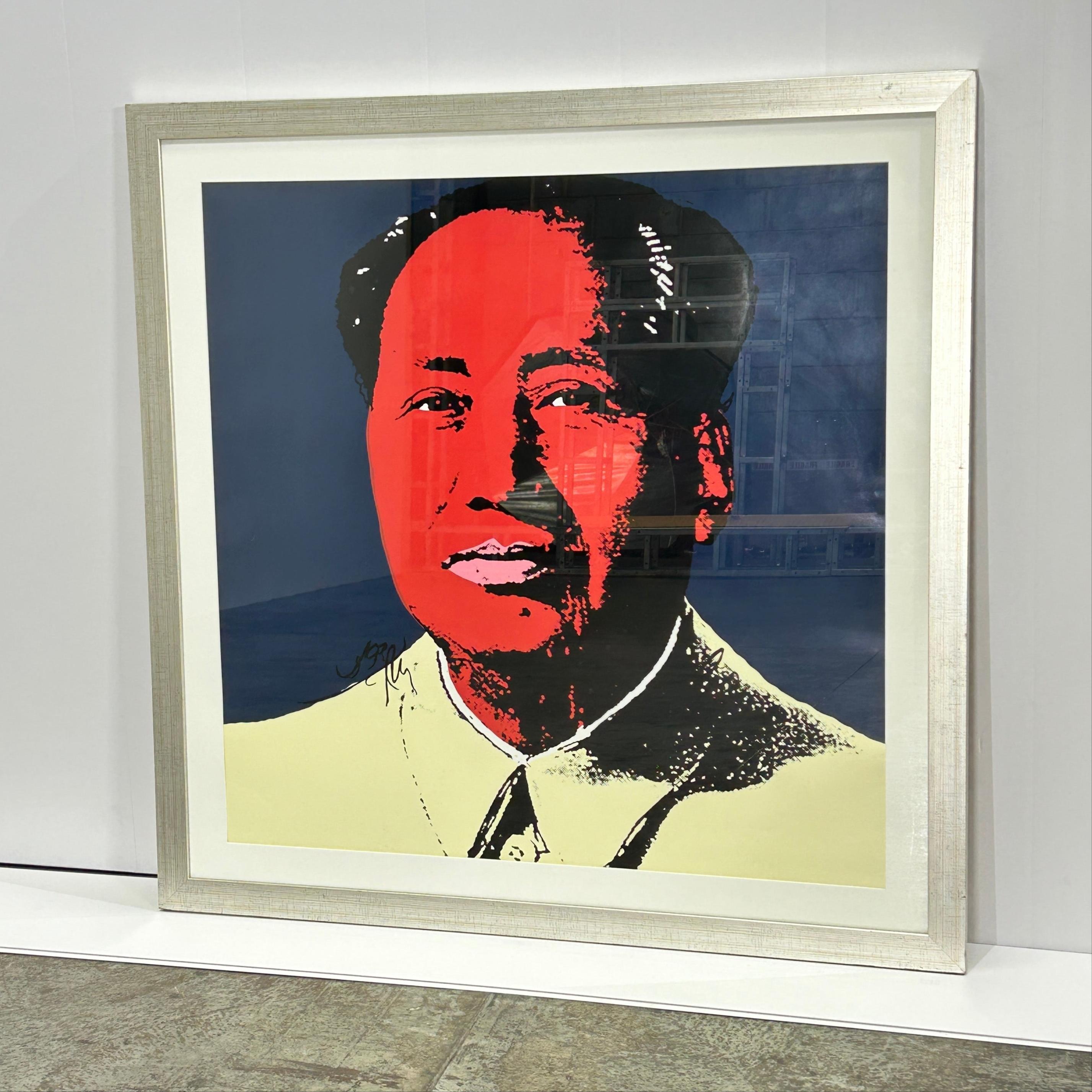 Visual Arts, Inc. 'Mao, 1972' Lithodruck von Andy Warhol (Japanisch) im Angebot
