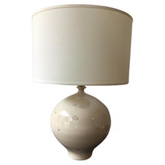 Visual Comfort Off White Ceramic Lamp