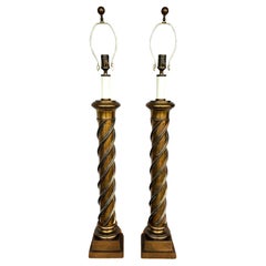 Used Visual Comfort Table Lamps Solid Brass
