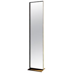 Visual Floor Mirror, Designed by Gianluigi Landoni, Made in Italy