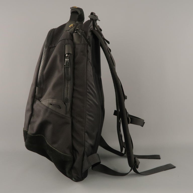 VISVIM Black Nylon and Suede Ballistic 20L Backpack Bag at 1stDibs ...
