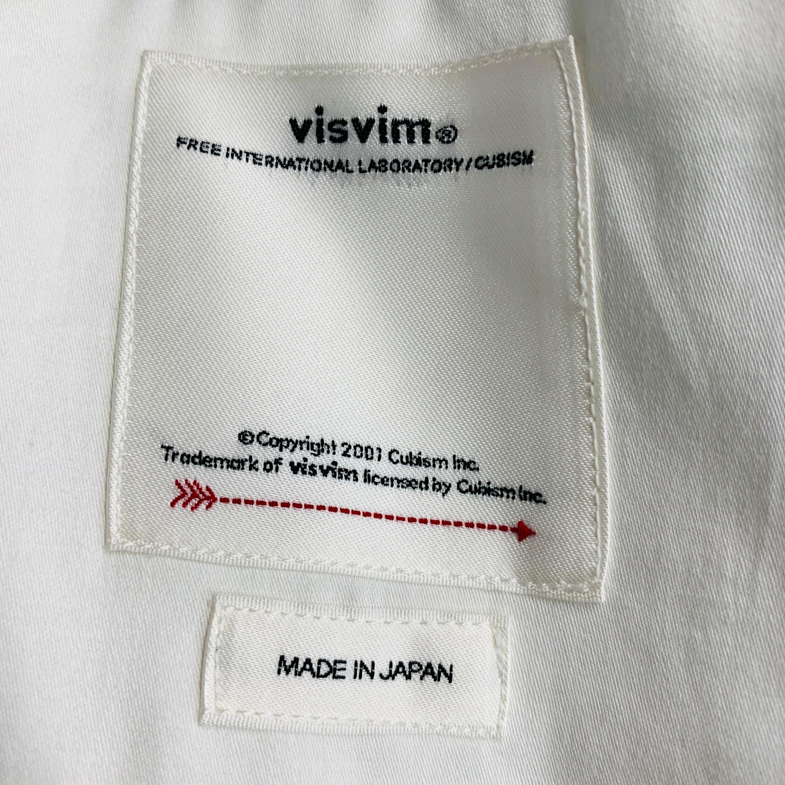 Men's VISVIM -New Hope II- Size M Navy Linen Notch Lapel Sport Coat For Sale