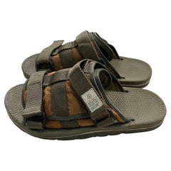 Used Visvim OG Christo Sandals Military Green