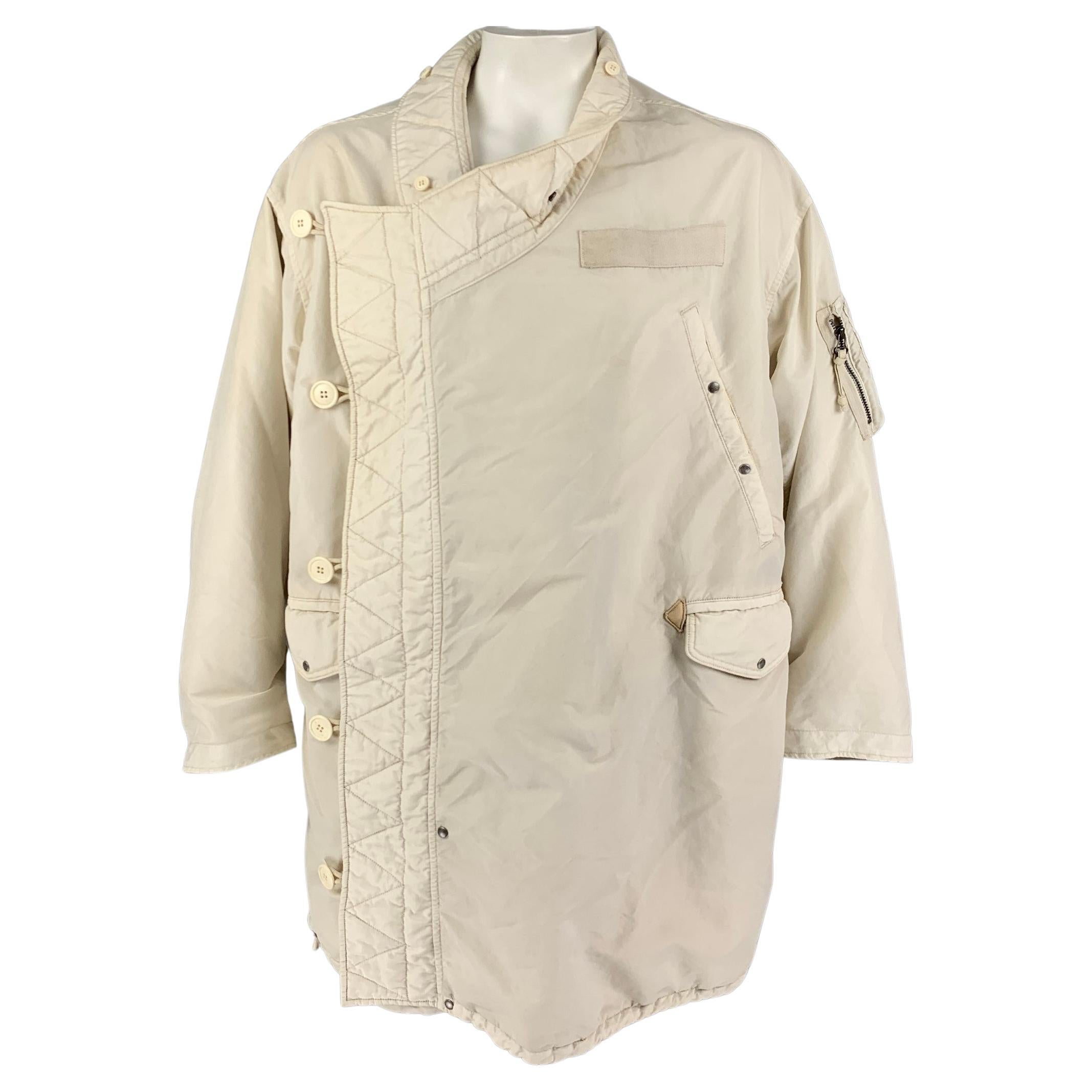 センチあり HELK : NYLON MODS COAT.MOSS GRAY ヘルク モッズコー