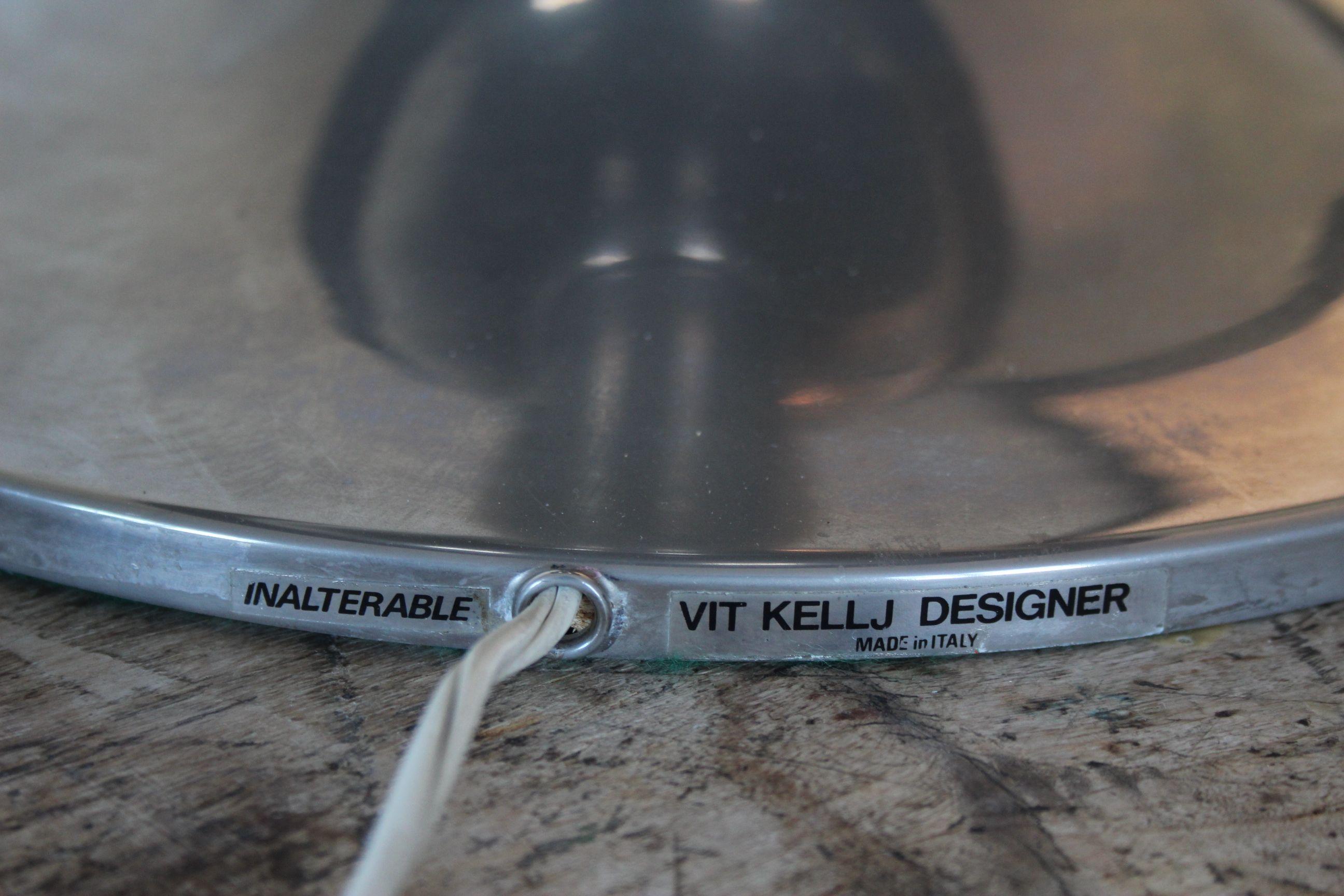 Stainless Steel Vit Kellj Table Lamp