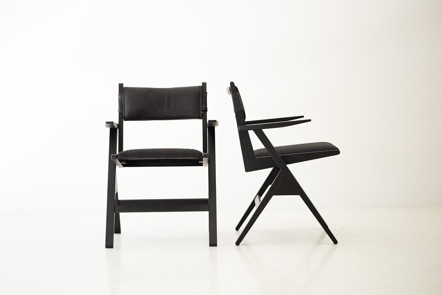 Oak Vita Modern Dining Chair For Sale