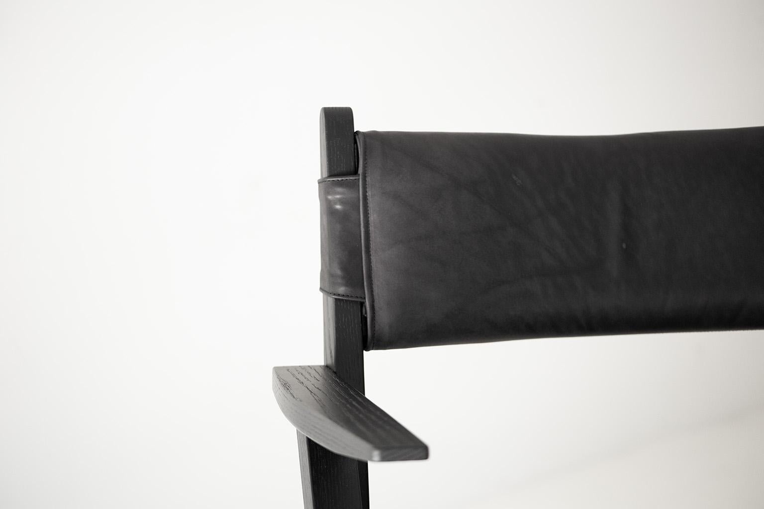 Chêne Chaise de salle à manger Vita Modern en vente